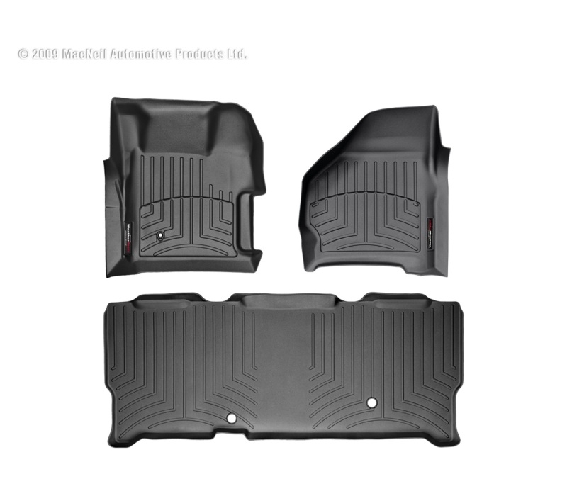 WeatherTech FloorLiner - Rear - Blk