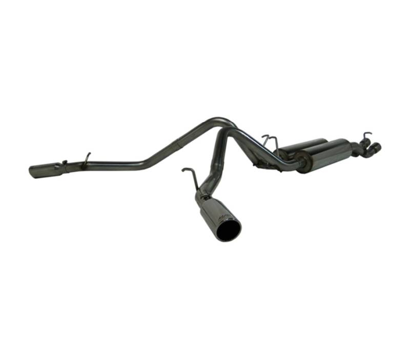 MBRP GM Hd 6.0L Ec-Sb Cat Back, Dual Split Side; 2500