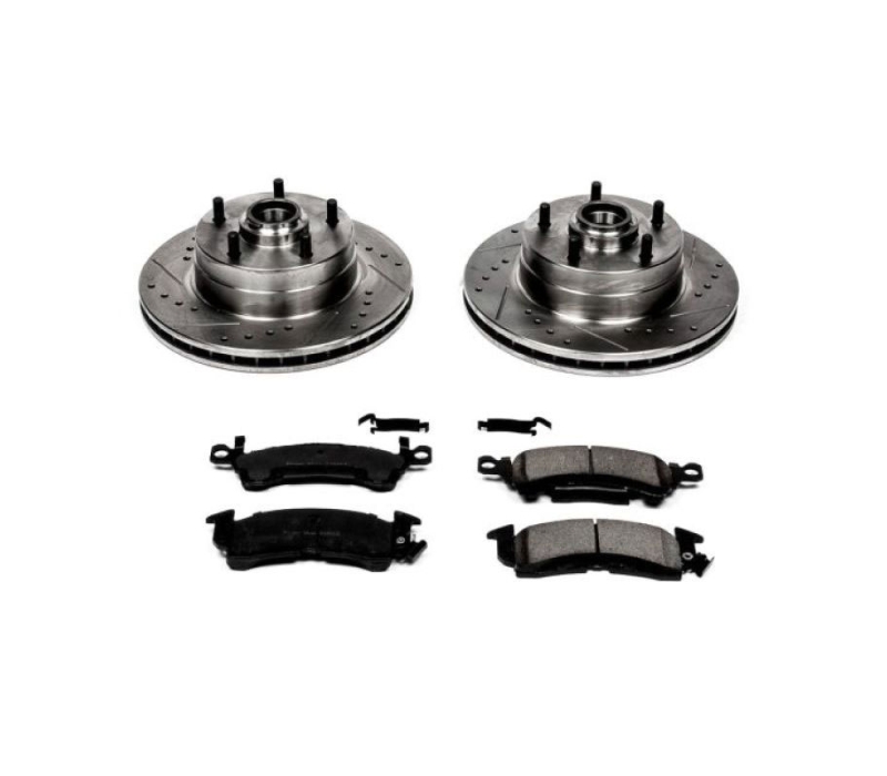 Power Stop 73-74 Buick Apollo Front Z23 Evolution Sport Brake Kit