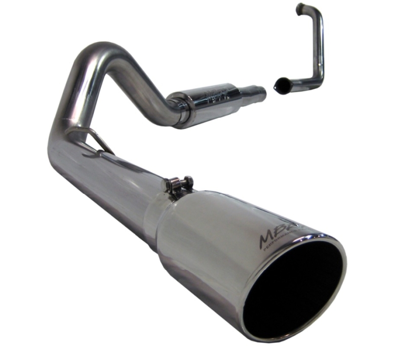 MBRP Ford Excursion 6.0L Turbo Back, Single Side (Stock Cat)