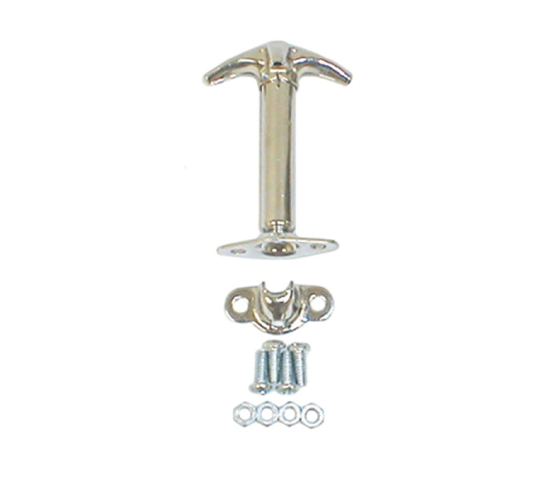 Rugged Ridge 41-95 Jeep CJ / Jeep Wrangler YJ Chrome Hood Catch