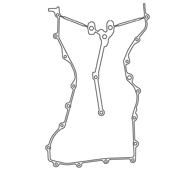 Cometic Ford 2.0/2.3L EcoBoost .018in AFM Timing Cover Gasket