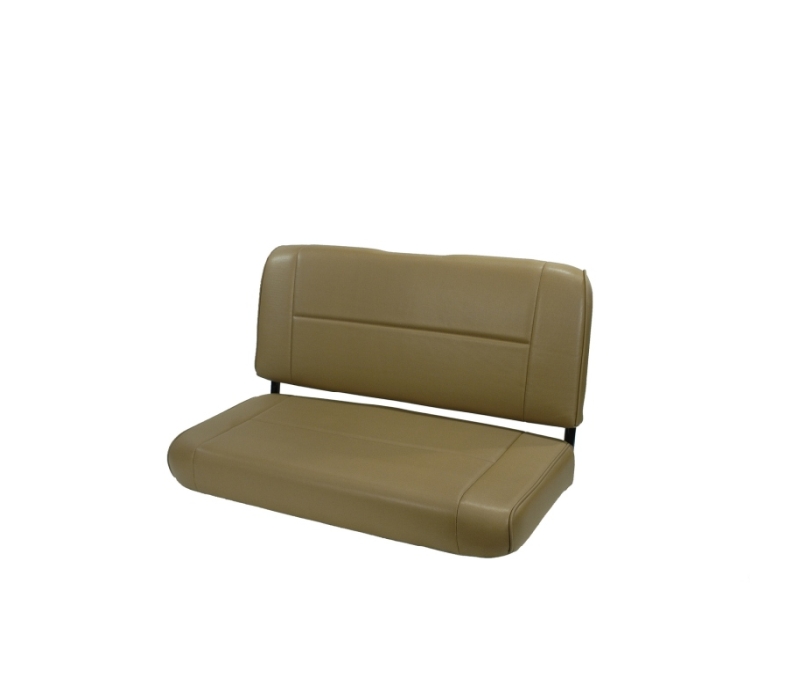 Rugged Ridge Fixed Rear Seat Nutmeg 55-95 Jeep CJ / Jeep Wrangler