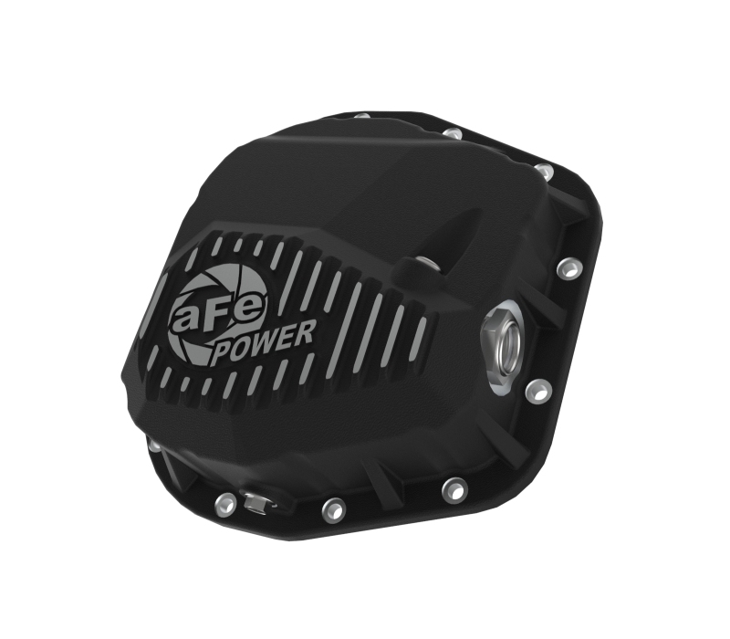 aFe 97-23 Ford F-150 Pro Series Rear Differential Cover Black w/ Machined Fins