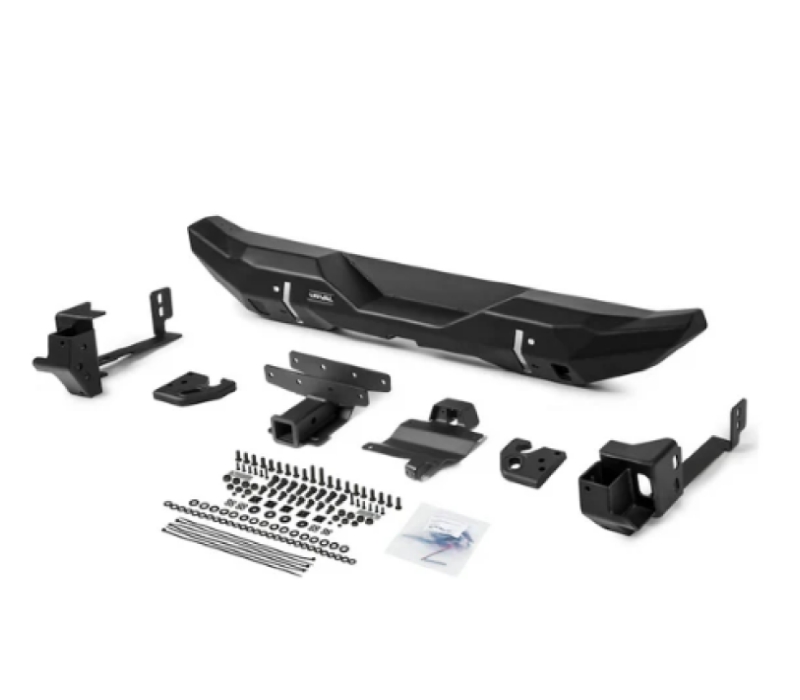 Rival 2018-2025 Jeep Wrangler JL Rear Aluminum Stubby Bumper