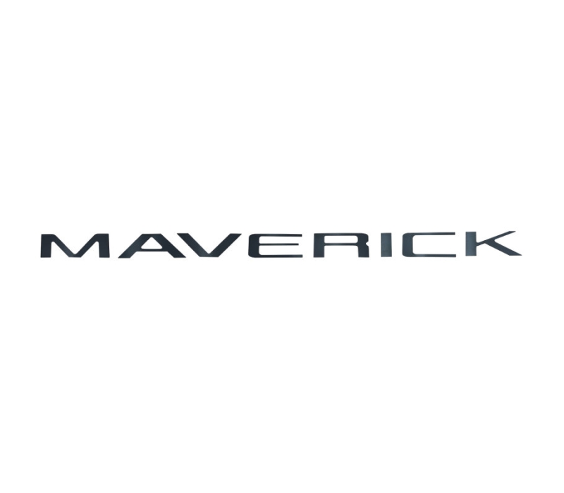 Putco 22-23 Maverick Lettering kit - Ford Lettering Emblems (Black Platinum)