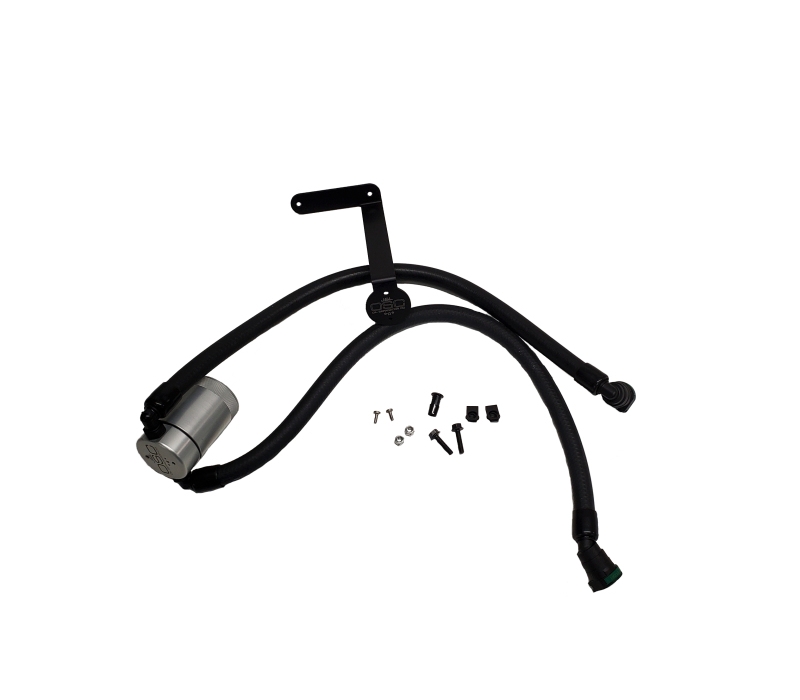JLT 3.0 Oil Separator Ford F-150 2.7L / 3.5L / 5.0L / SC Passenger Side Clear Anodized Finish