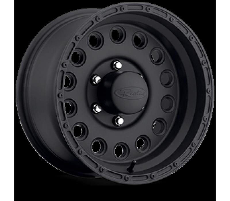 Raceline 887B Rock Crusher 17x9in / 8x165.1 BP / 0mm Offset / 130.81mm Bore - Satin Black Wheel
