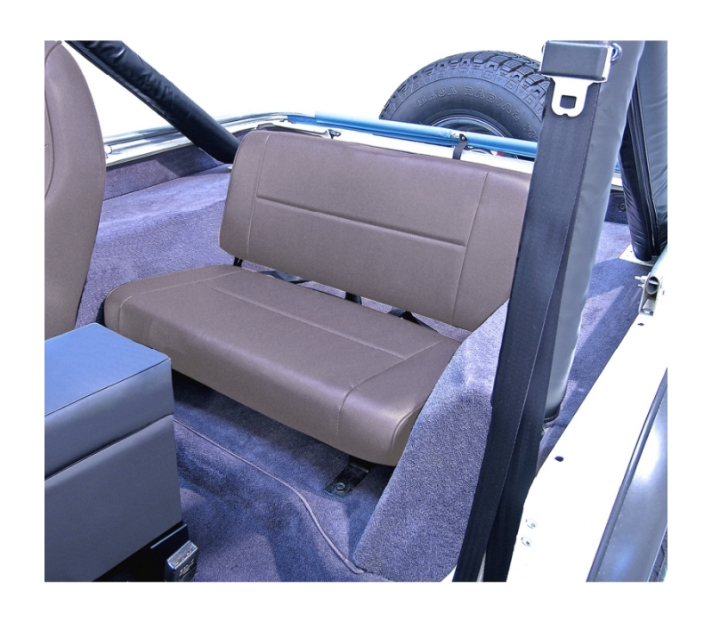 Rugged Ridge Standard Rear Seat Gray 55-95 Jeep CJ / Jeep Wrangler