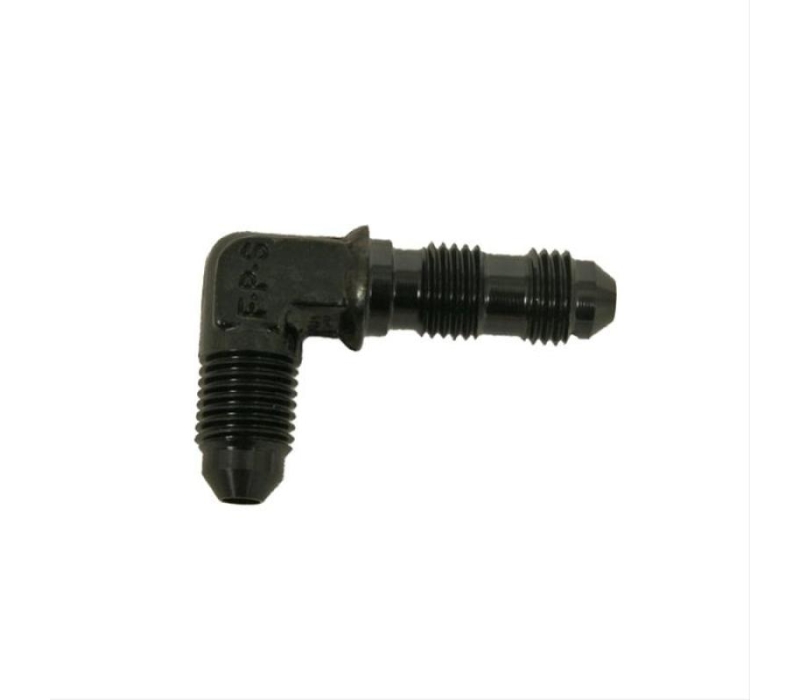 Fragola -8AN x 90 Degree Bulkhead - Black