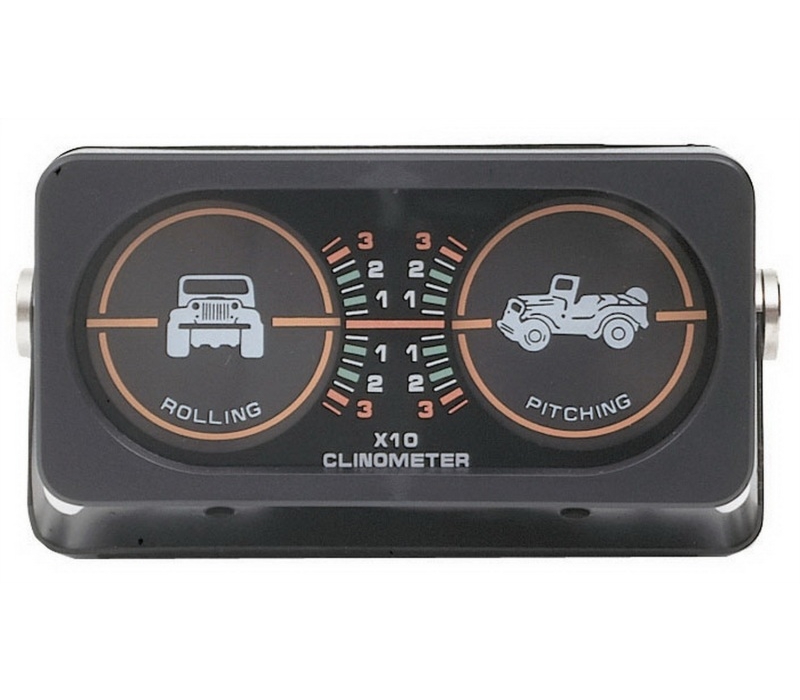Rampage 1999-2019 Universal Clinometer - Black