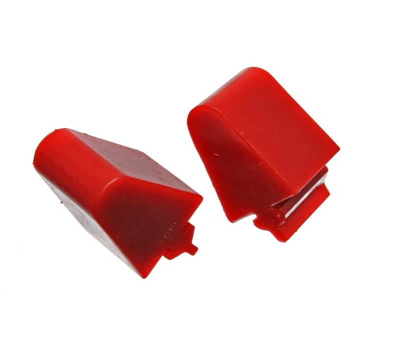 Energy Suspension GM Style Pull Thru Red Bump Stop Set