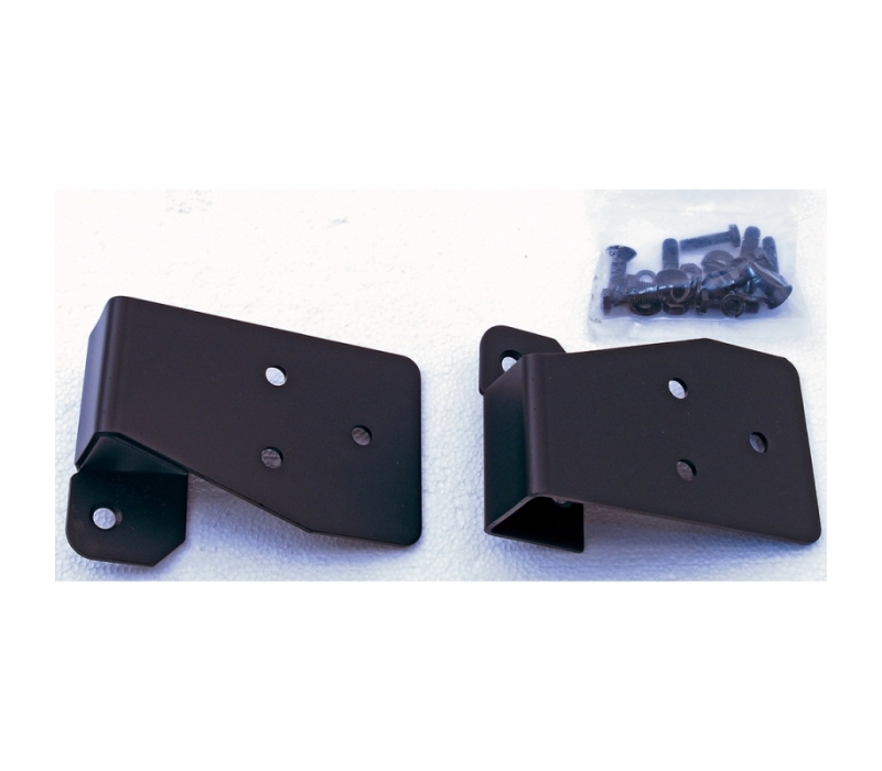 Rugged Ridge 03-06 Jeep Wrangler Black Mirror Relocation Brackets