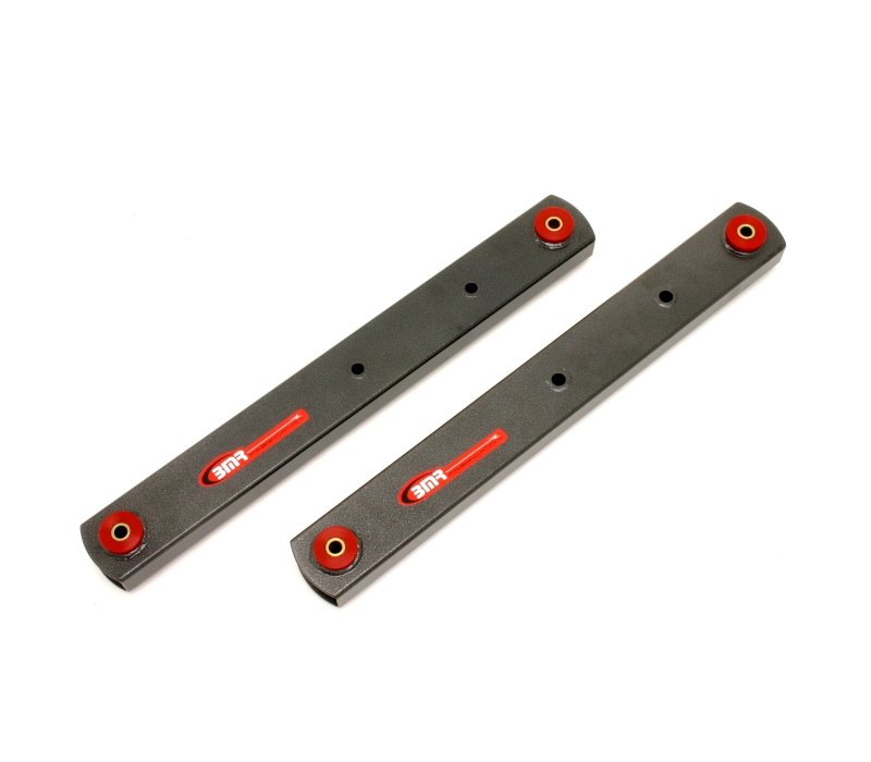 BMR A-Body Boxed lower control arms w / poly bushings Black Hammertone