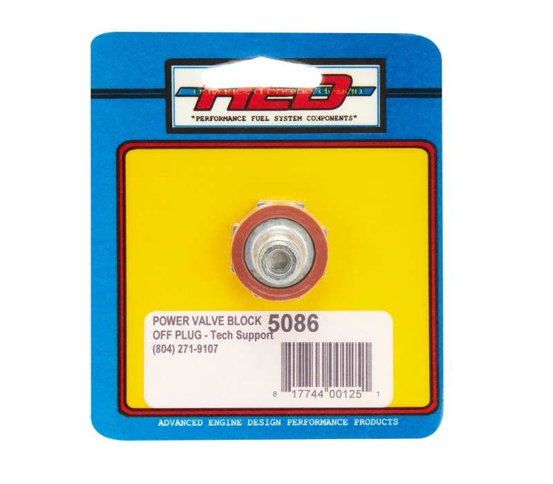 ADVANCED ENGINE DESIGN Power Valve Block-Off Plug