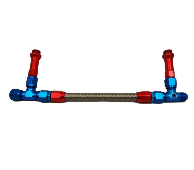 ADVANCED ENGINE DESIGN Braided Fuel Line Kit - #6 Holley Carb.