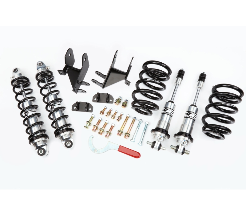 ALDAN AMERICAN Coil-Over Kit GM 68-72 A-Body SB Single Adj. Bolt-on - Front and Rear