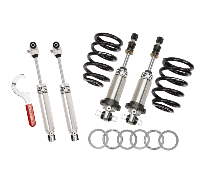 ALDAN AMERICAN Suspension Package Track Comp GM 58-70 Full Double Adjustable BB Kit