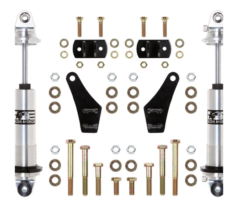 ALDAN AMERICAN Coil-Over Kit GM G-Body Rear Double Adj. Bolt-On Springs Sold Separately