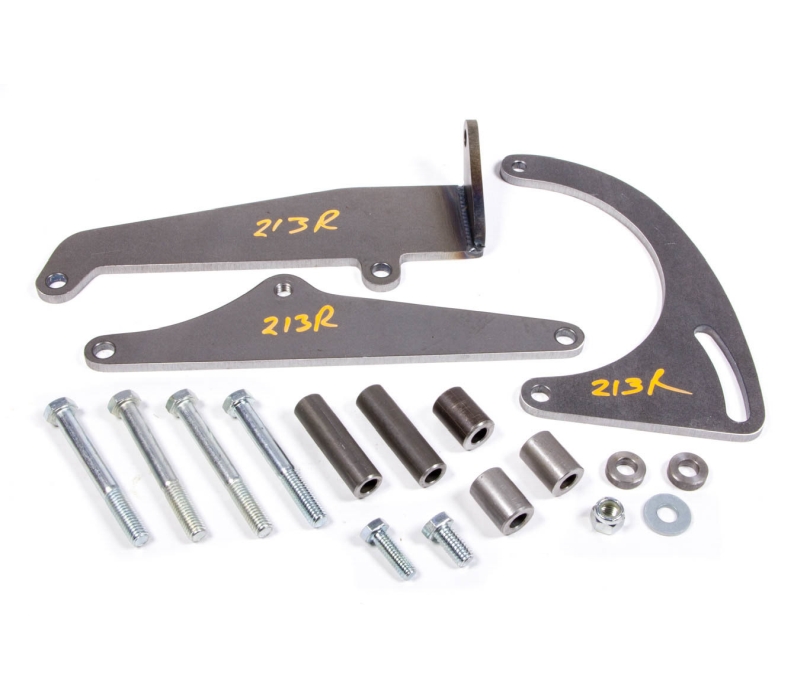 ALAN GROVE COMPONENTS Alt.Bracket SBC Short Pass.Side Low Profile