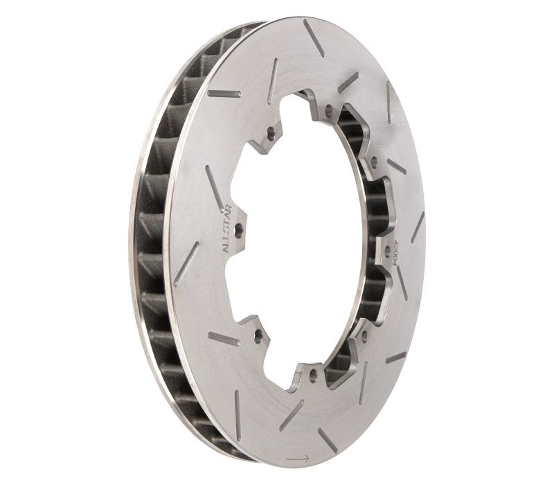 ALLSTAR PERFORMANCE Rotor LH 8 Bolt 40 Vane 1.25x11.75 Vented