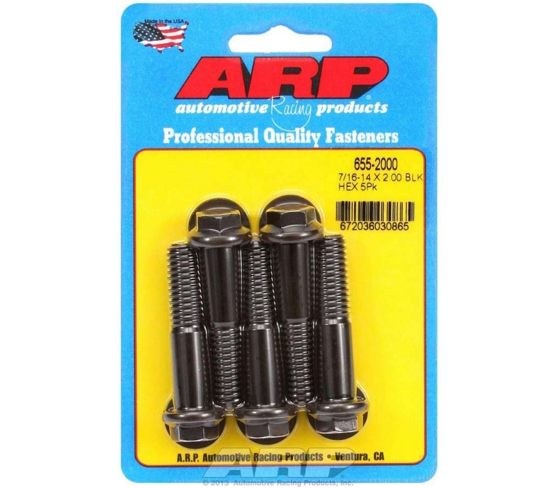 ARP Bolt Kit - 6pt. (5) 7/16-14 x 2.000