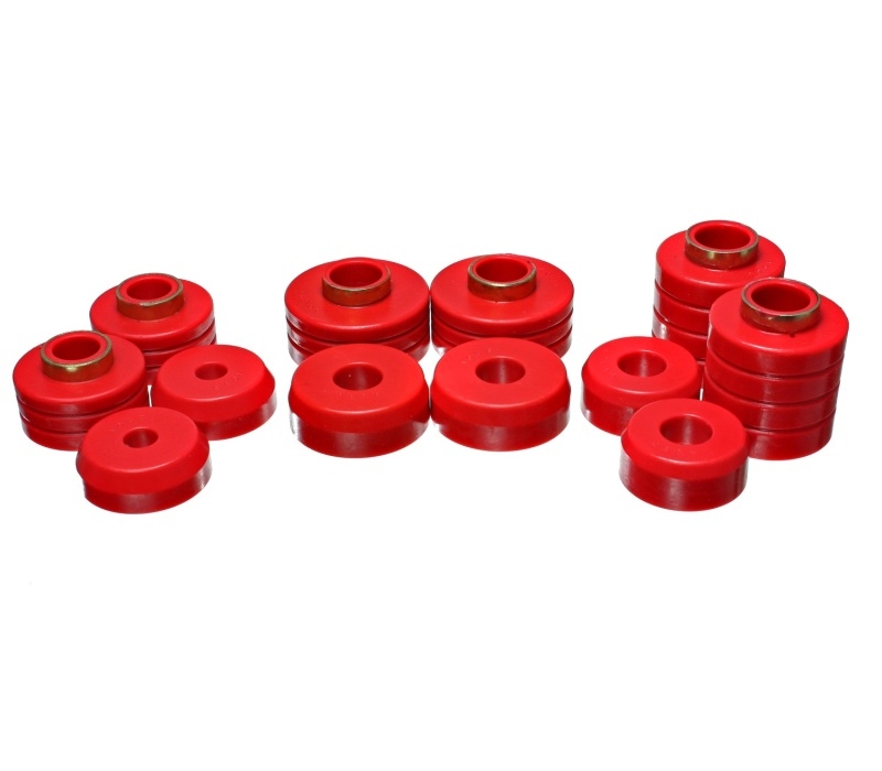 Energy Suspension Fd Ranger Cab Mount Set - Red