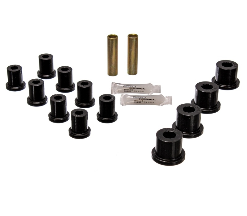 Energy Suspension Jeep Spring Bushing Set - Black