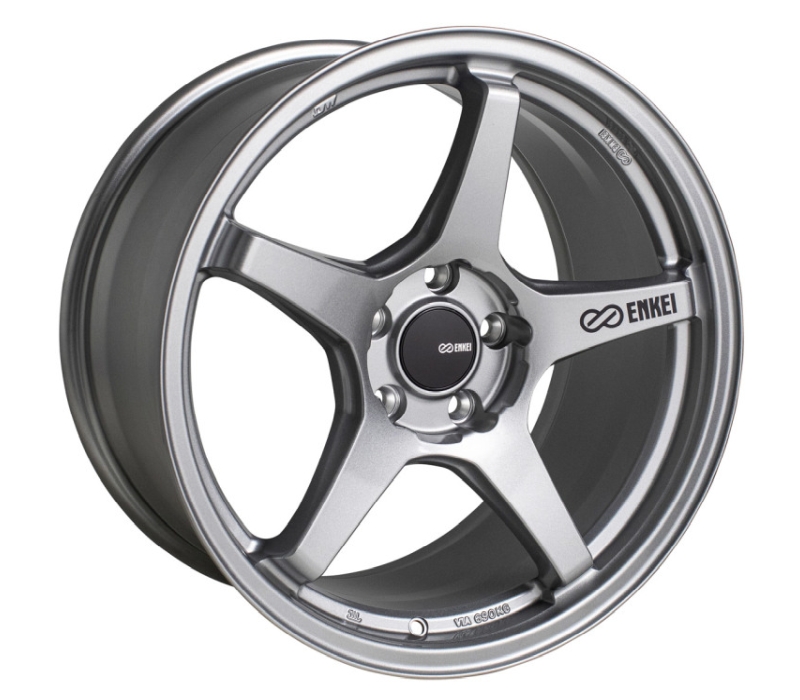 Enkei TS-5 18x8.5 5x108 40mm Offset 72.6mm Bore Storm Grey Wheel