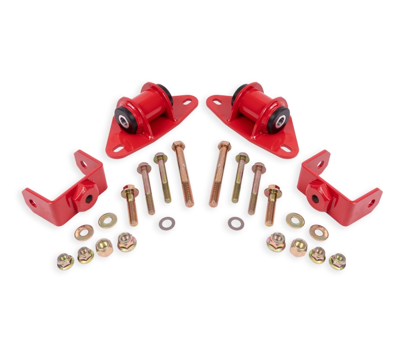 BMR 14-19 Chevrolet Corvette Motor Mount Kit - Red
