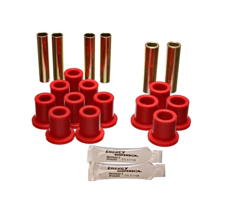 Energy Suspension Spring Bushings - Red