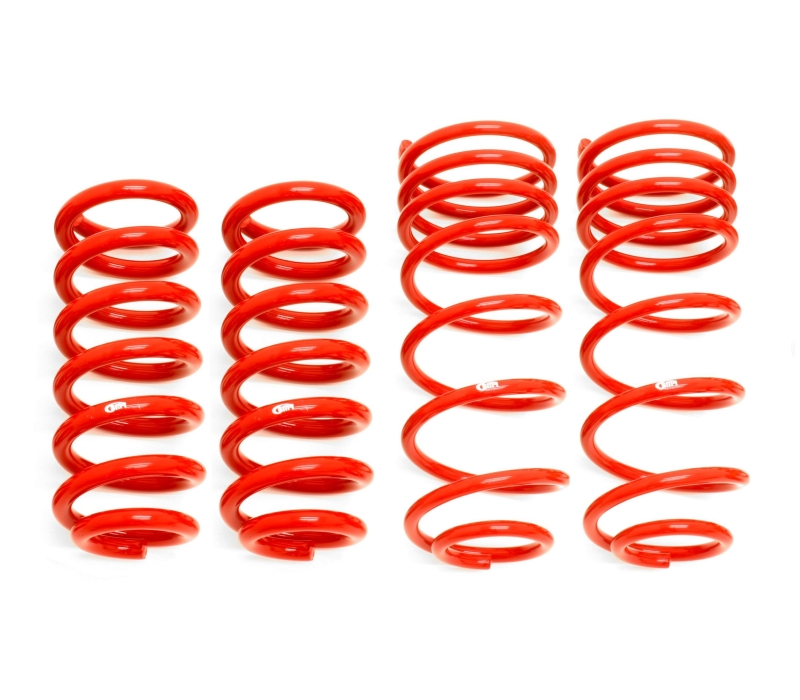 BMR Lowering Springs - Camaro V8 1.25 Drop Red
