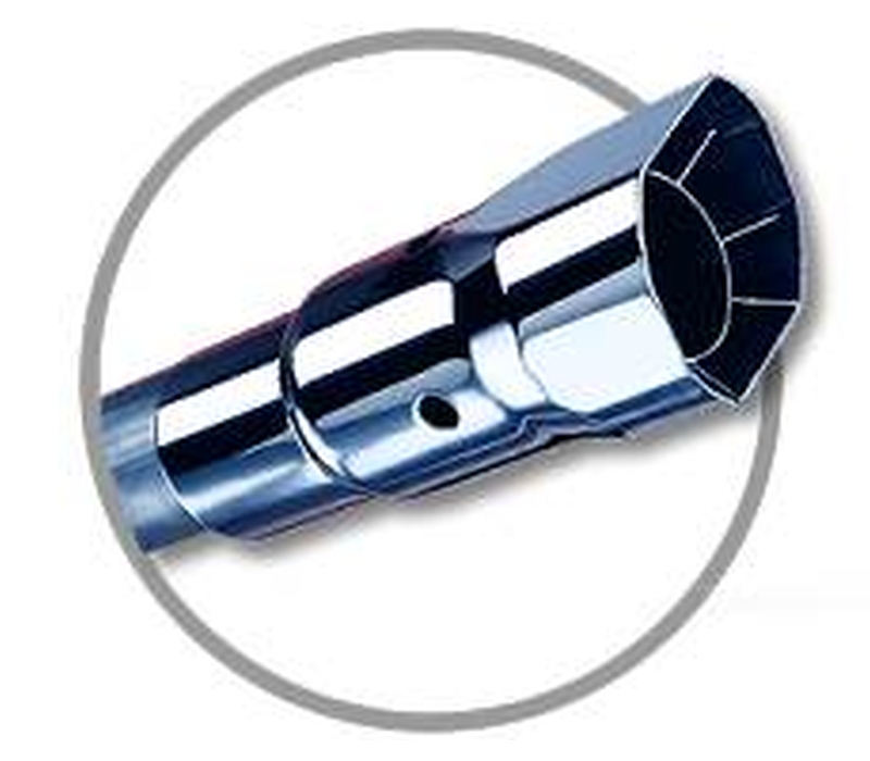 Borla Single Square Angle-Cut Intercooled Tip (each)