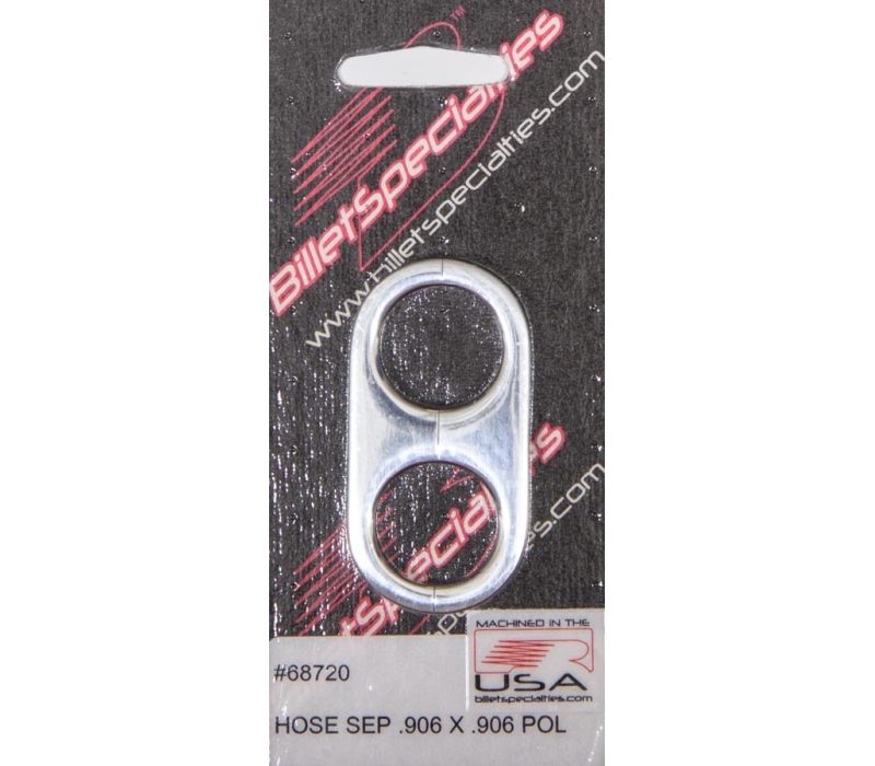BILLET SPECIALTIES Hose Separator .906x.906 -Polished