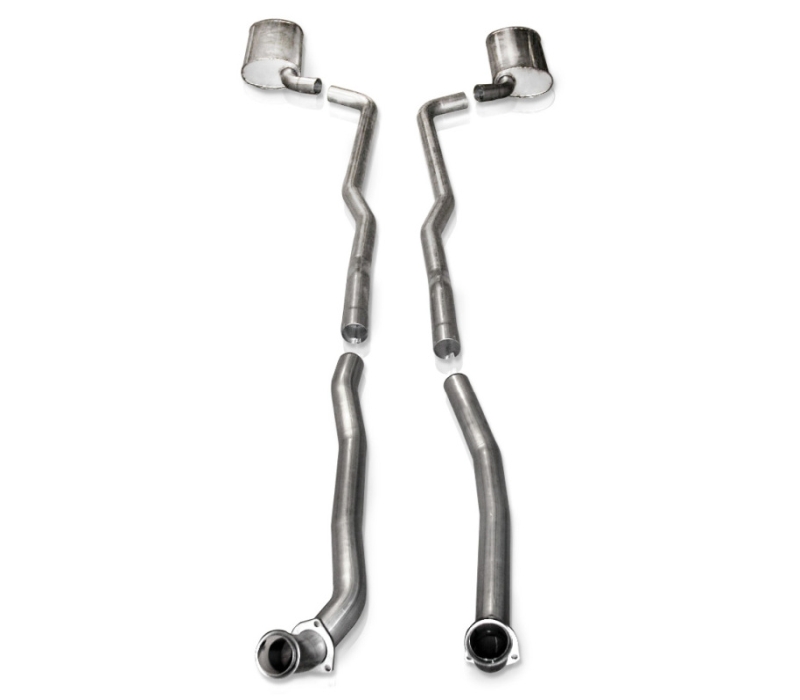Stainless Works - Corvette Big Block Automatic Full Exhaust 2-1/2