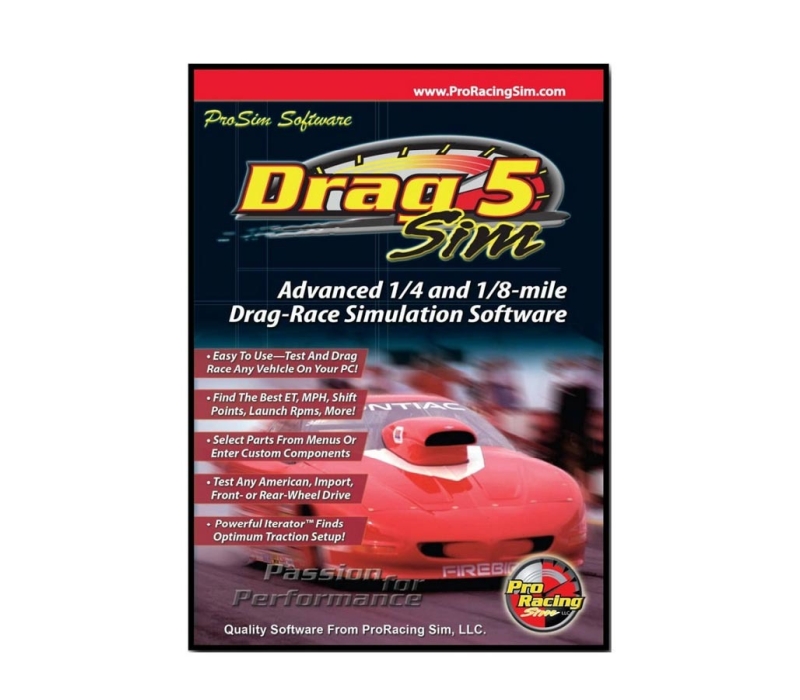 COMP Cams Software - Drag Sim 5