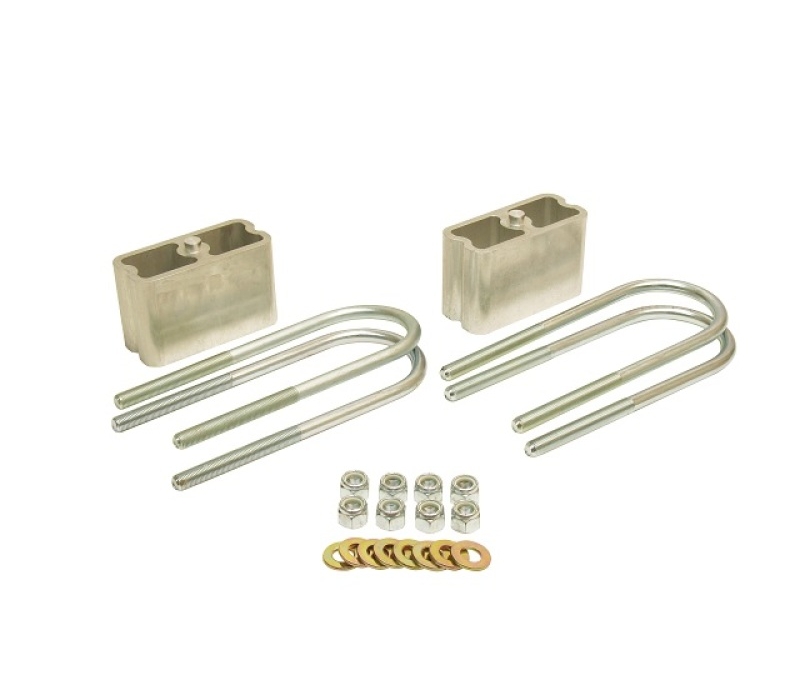 Belltech LOWERING BLOCK KIT 3inch EXTRUDED BLOCKS