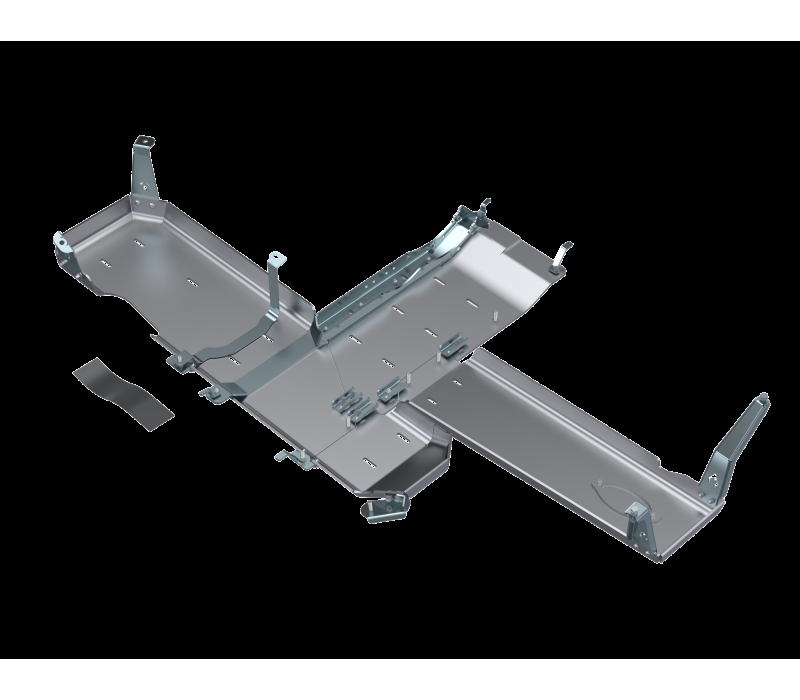 Artec Industries 18-25 Jeep Wrangler JL Sahara Jl Full Bellypan w/ Oil Door - 2 Door 2.0L Alum