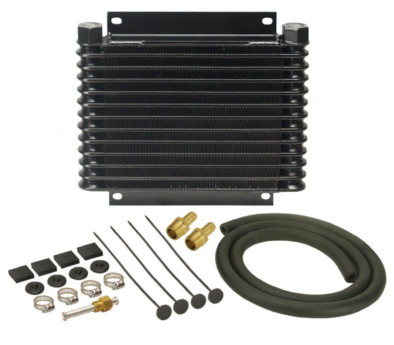 DERALE Trans Cooler 22000 GVW 3/8 Barb Fitting