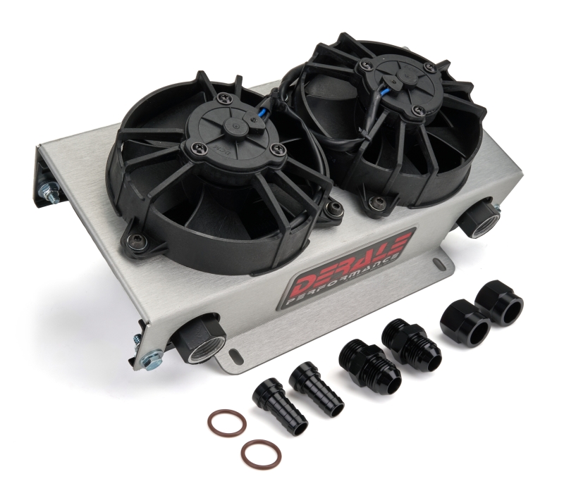 DERALE 19 Row Hyper Dual-Cool Remote Cooler (-10AN)