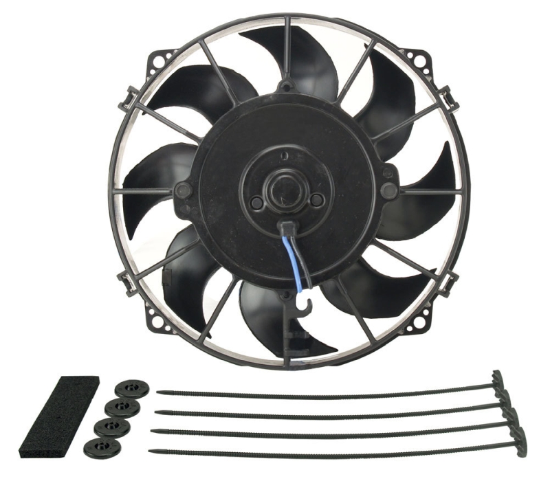 DERALE 8in Tornado Electric Fan w/Standard Mounting Kit