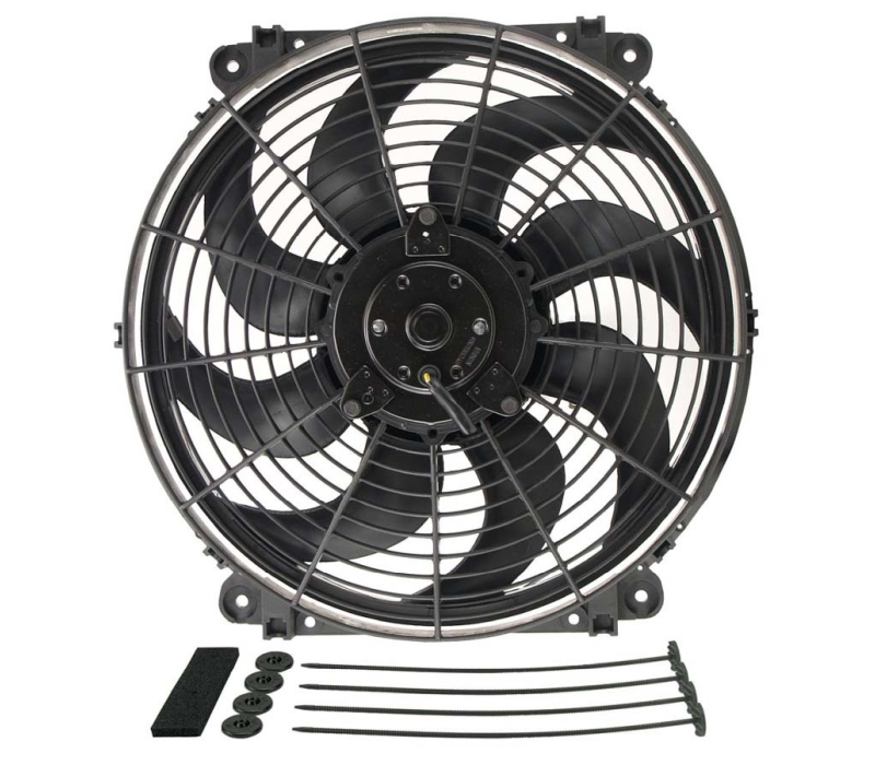 DERALE 14in Tornado Electric Fan w/Standard Mount Kit