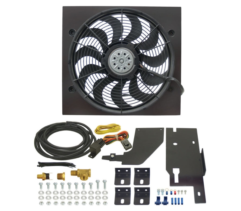 DERALE 86-06 Wrangler Electric Fan Kit