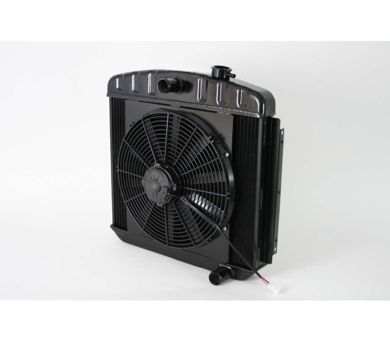 DeWitts LSX Conversion Radiator BEL AIR / 150 / 210 V8 DF, Black Ice