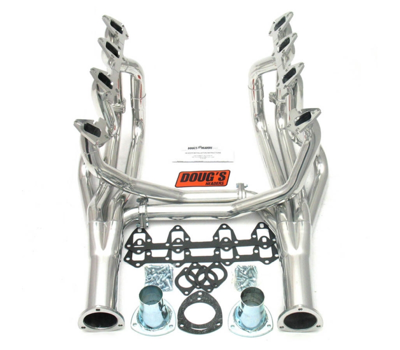DOUGS HEADERS 66-70 BBF 390-428 Header Silver Long Tube