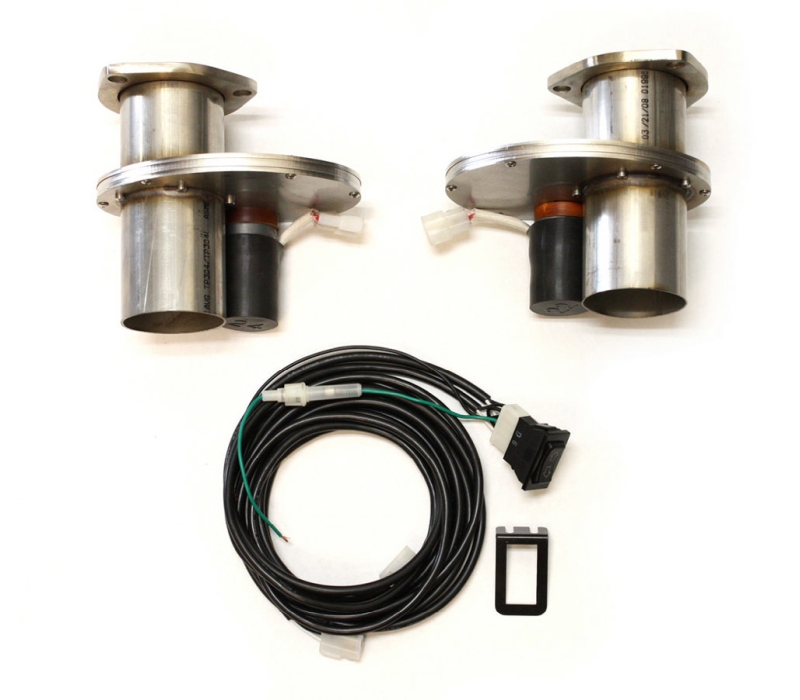 DOUGS HEADERS Electric Exhaust Cut-Outs - 3.00 (Pair)