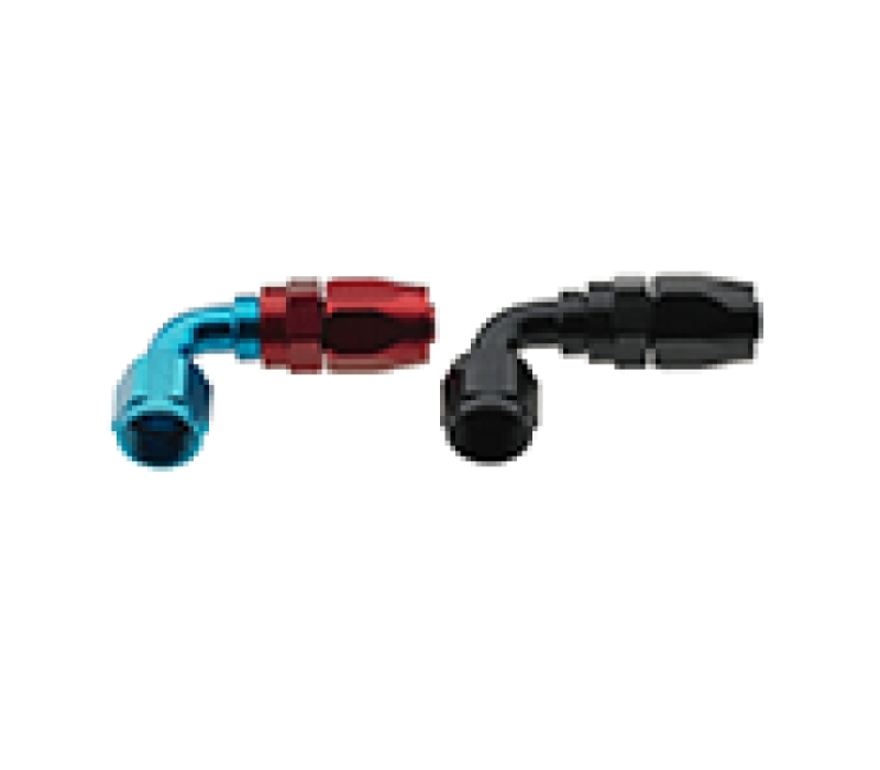 Fragola -10AN x 90 Degree Pro-Flow Hose End - Black