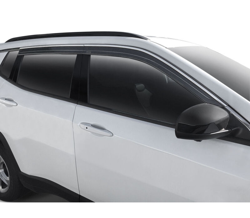 Husky Liners 14-24 Jeep Cherokee Ventvisor Low Profile (4pc) - Chrome