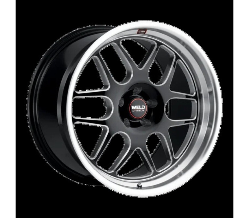 Weld Solana 18x9.5 / 5x114.3 BP / ET25 / 70.5mm Bore - Gloss Black MIL DIA Wheel