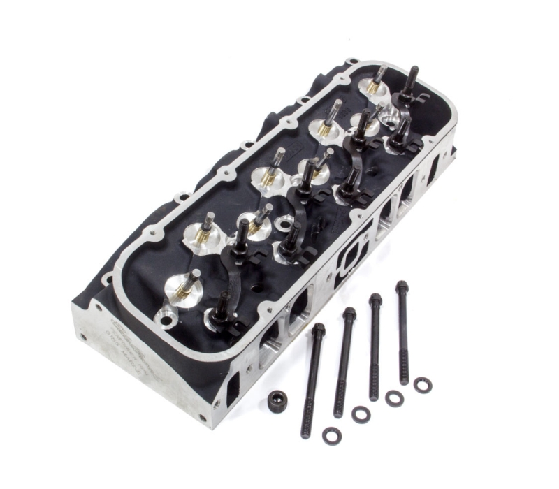 Edelbrock Single Marine BBC Rect Port Head w/ Valves